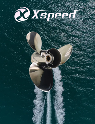Helice de Acero Inoxidable Matched Johnson & Evinrude para motores de 40 a 50 HP. 3 x 11 1/4 x 14.