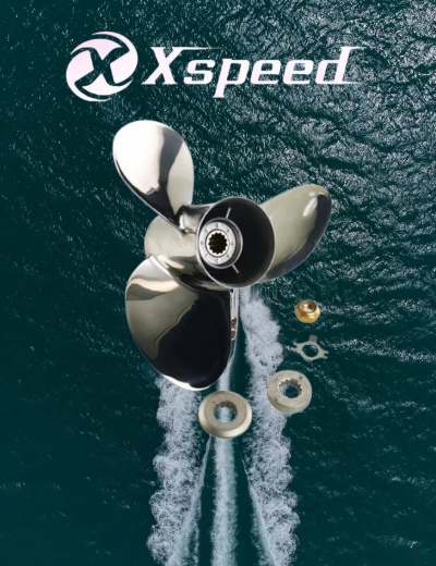 Helice de Acero Inoxidable Matched JOHNSON/EVINRUDE para Motores de 40 a 50 HP. 3 x 11 5/8 x 14.