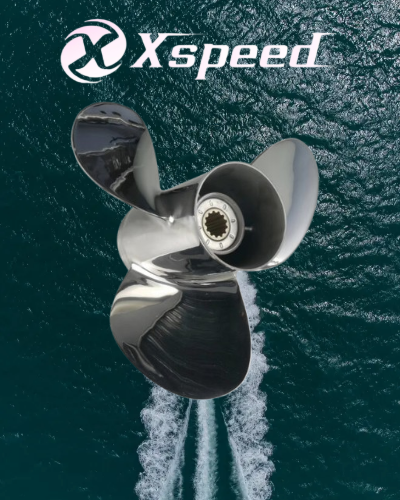 Helice de Acero Inoxidable Matched Yamaha para Motores de 25 a 60 HP. 3 x 11 1/8 x 13.