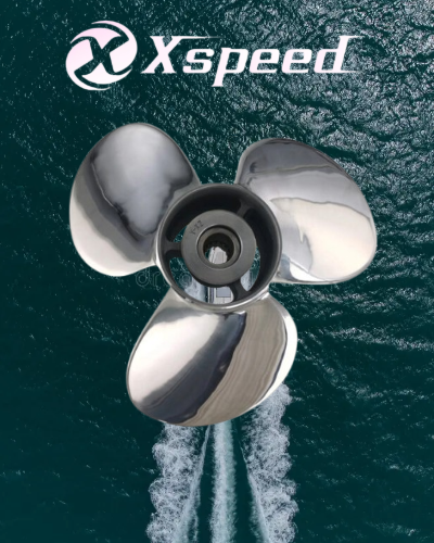 Helice de Acero Inoxidable Matched Yamaha para Motores de 50 a 130 HP. 3 x 14 x 23.