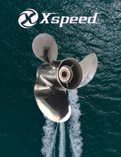 Sin título Helice de Acero Inoxidable Matched Tohatsu para Motores de 60 a 140 HP. 3 x 13 1/2 x 14.
