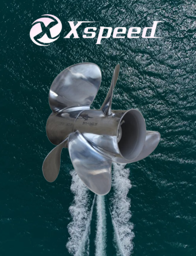 Helice de Acero Inoxidable Dual Propeller Matched Suzuki. F. R. 350 HP. 3 x 15 1/2 x 21.